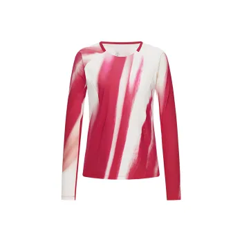 DESCENTE X MIKA NINAGAWA T-Shirts Women's RD-Red