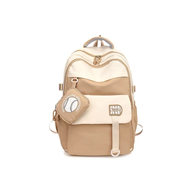OUZIHUANG Oxford Backpack Regular Unisex Multicolor-3