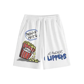 AFTER SCHOOL SPECIAL Casual Shorts Unisex White