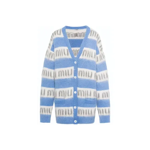 MIU holder miu Knitwear Women's Blue