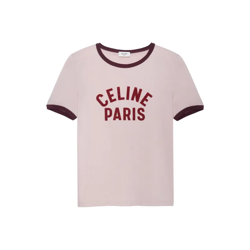 CELINE PARIS T Shirts Women's Pink-0