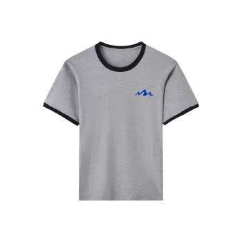 TEME T Shirt Women's Gray & Black