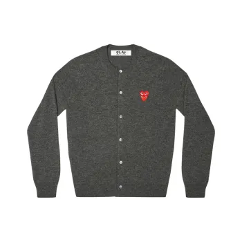 CDG Play Cashmere Sweaters Women's Gray