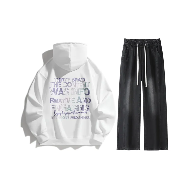 30BRAID Sweatshirt Sets Unisex-43