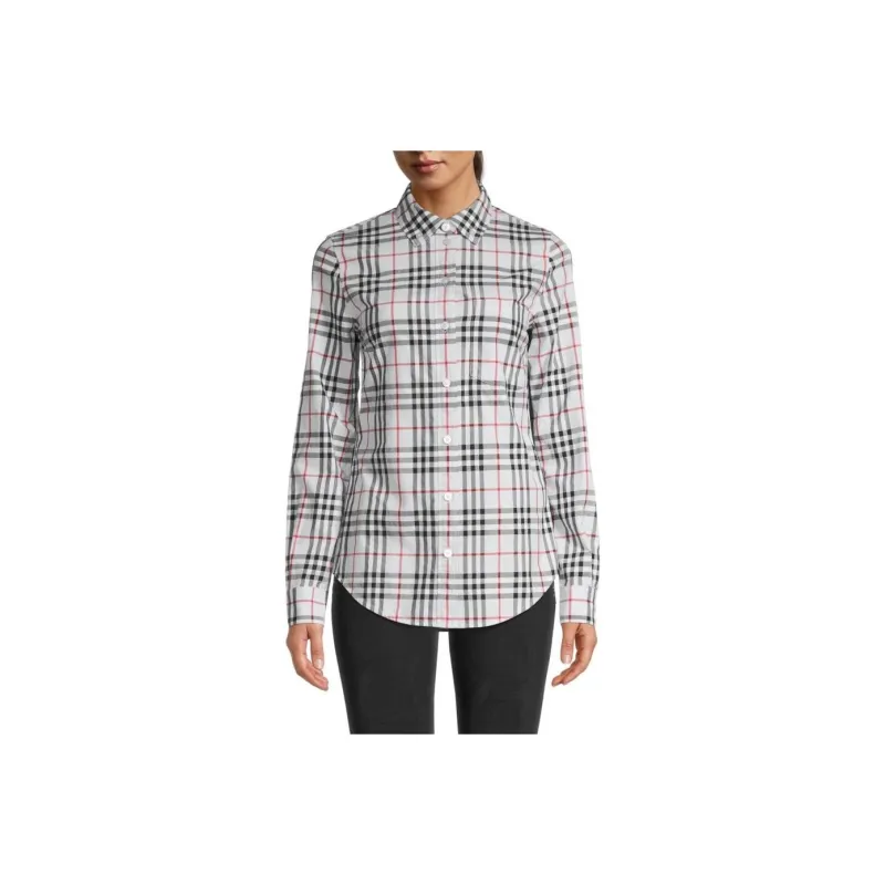 Burberry Shirts Women's Blue-0