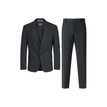 HUGO BOSS Business Suit Men's Black