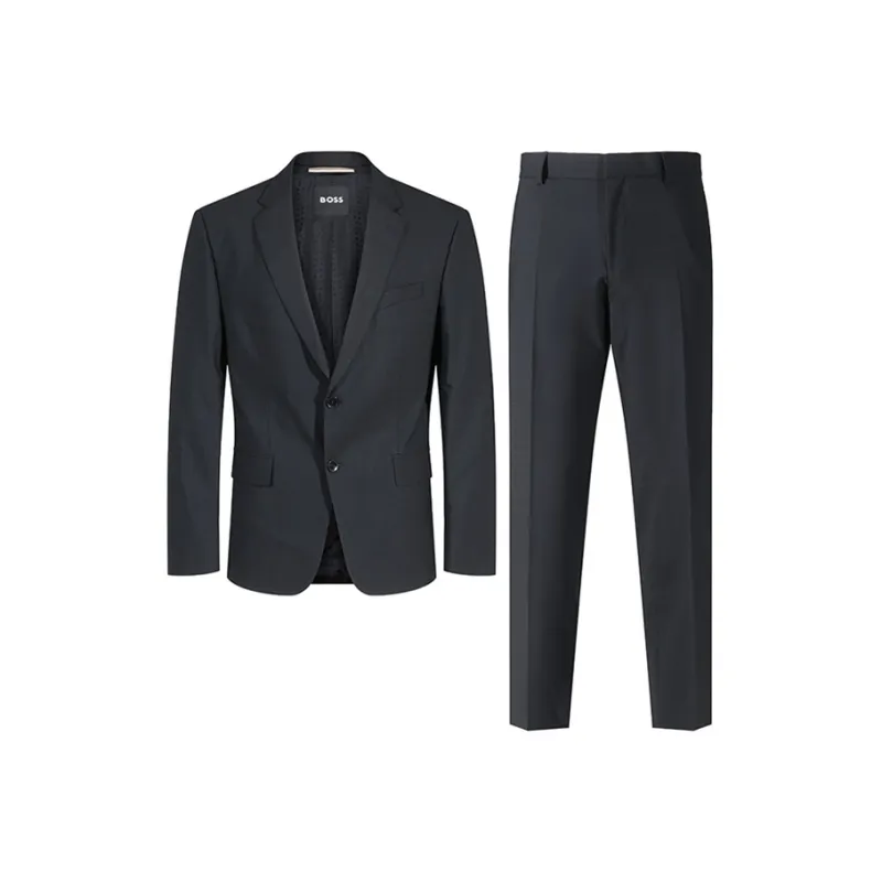 HUGO BOSS Business Suit Men's Black-0