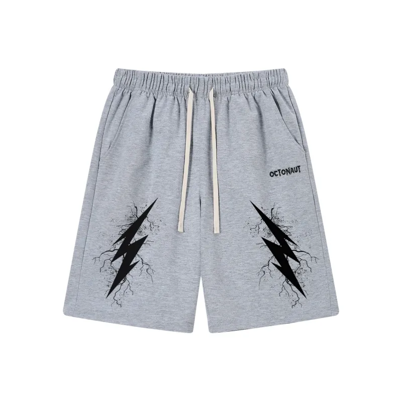 Small Columns Under The Sea Casual Shorts Unisex-4