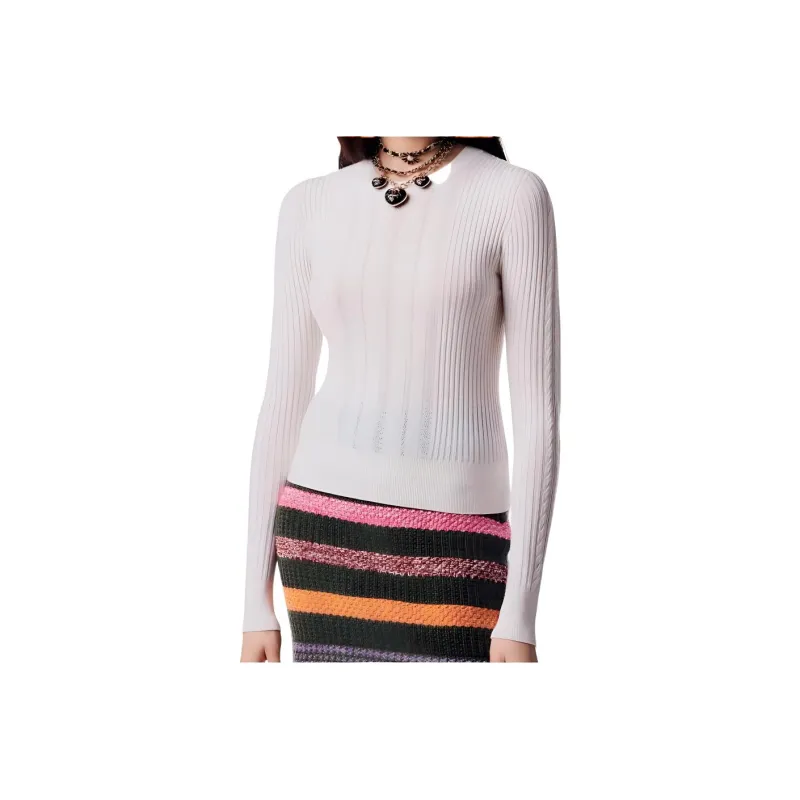 CHANEL Knitwear Women's White-0
