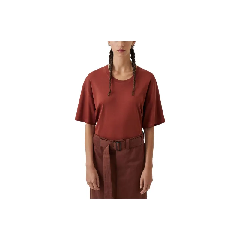 Lemaire T Shirts Women's Tan-0