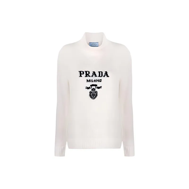 PRADA Cashmere Sweaters Women's White-0