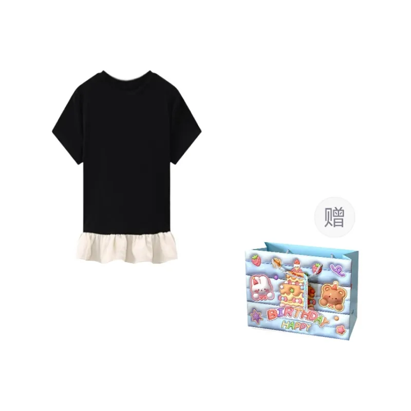 TWOPLUMGIRLS T Shirt Women's Black-0