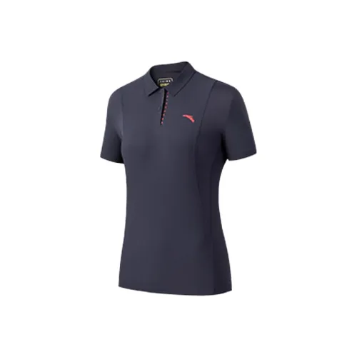 ANTA Variety Training Collection Polo Shirts Women's Legend Blue