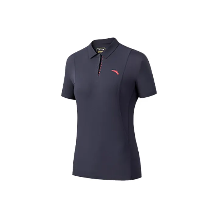 ANTA Variety Training Collection Polo Shirts Women's Legend Blue-0