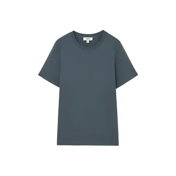 COS T Shirt Women's Deep Turquoise
