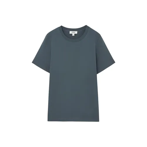 COS T Shirt Women's Deep Turquoise