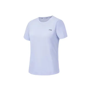 LINING Running Collection T Shirts Women's Sky Feather Blue