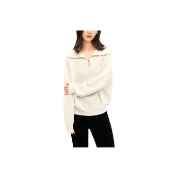 Hopeshow Sweaters Women's Cream White