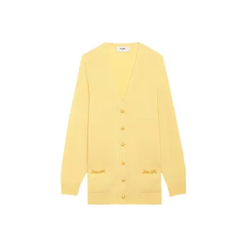 CELINE Loose Fit Knitwear Women's Yellow