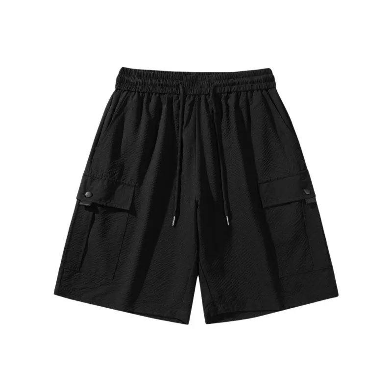 NOTFORMAD Casual Shorts Unisex Gray-2