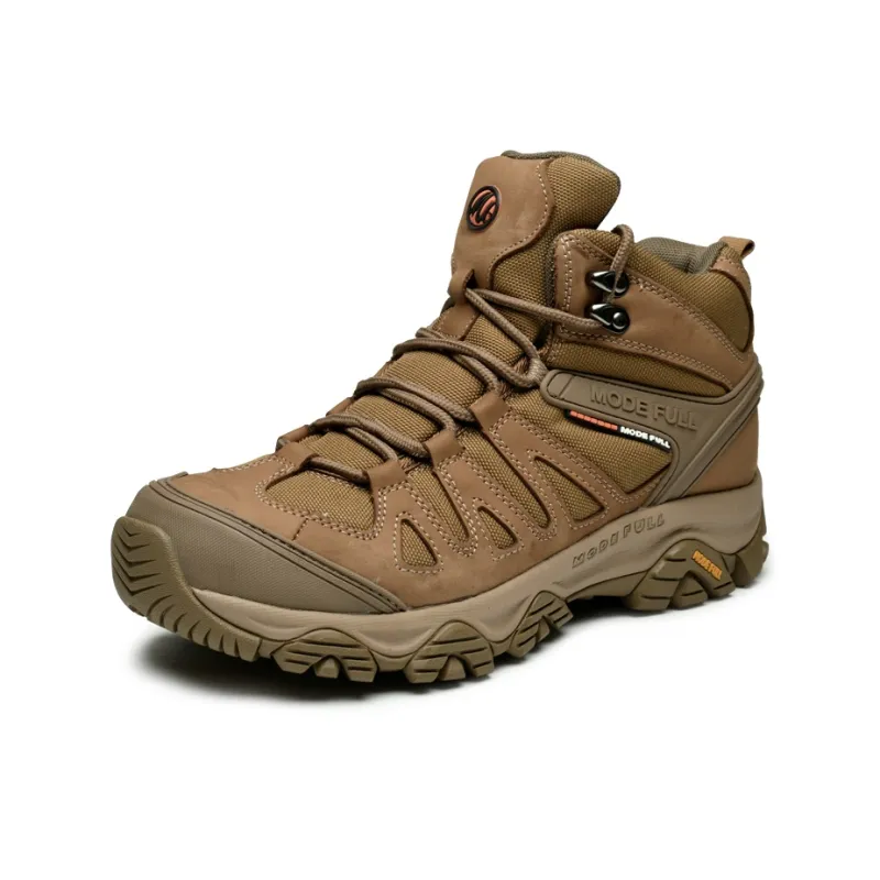 MODE FULL Slip Resistant, Abrasion Resistant, Breathable High Top Hiking Shoes Men's-3