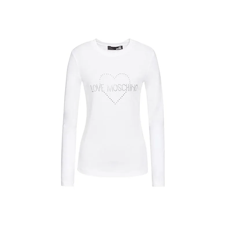 LOVE MOSCHINO T Shirts Women's White-0