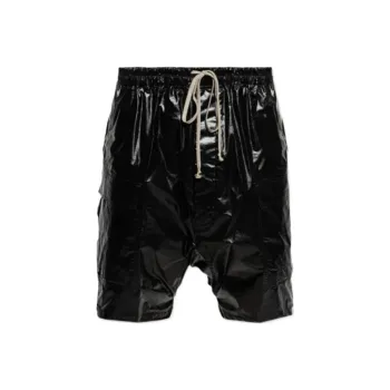 RICK OWENS Drawstring Cargo Bermuda Shorts