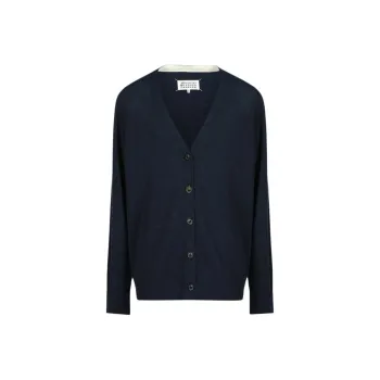 Maison Margiela V neck Wool blend Cardigan