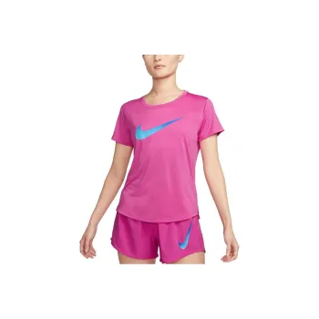 Nike Drop Shoulder Sleeve T-Shirt Women's Magenta
