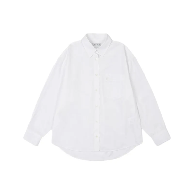 LOW CLASSIC Lc Collection SOFT PAPER SHIRT Shirt Women's White/White-0