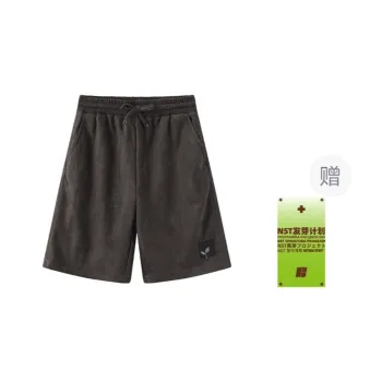 NSTNEW START Casual Shorts Unisex Dark Gray