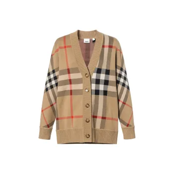 Burberry Oversize Cardigan 'Archive Beige'