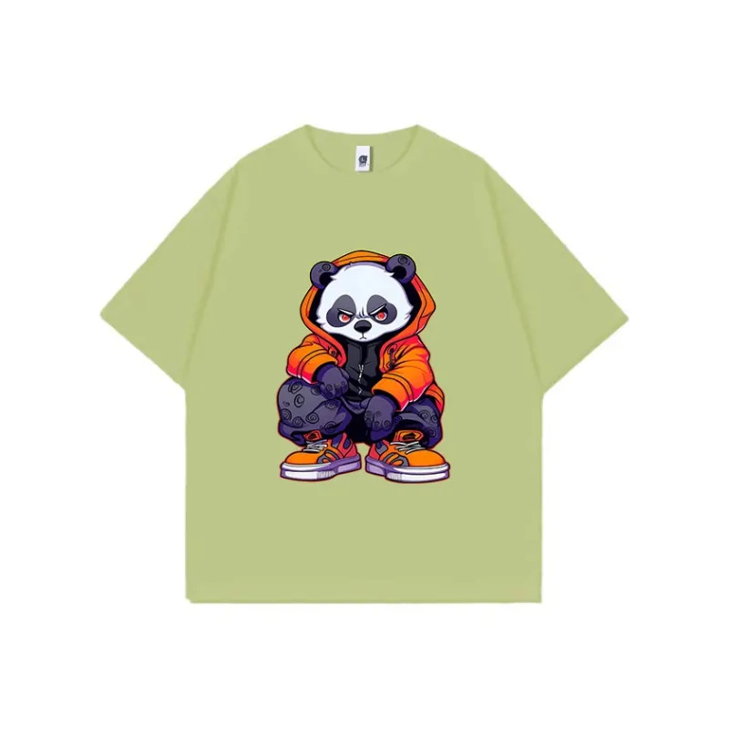PANDA BASE Short Sleeved T Shirts Women's-8
