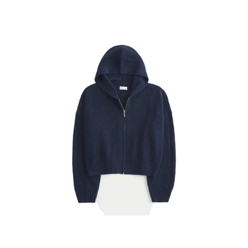 Hollister Sweater Women's Marine Blue-0