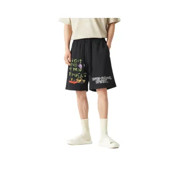 AFTER SCHOOL SPECIAL Casual Shorts Unisex Black