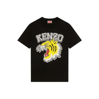 KENZO Tiger Varsity Oversize T Shirt 'Black'
