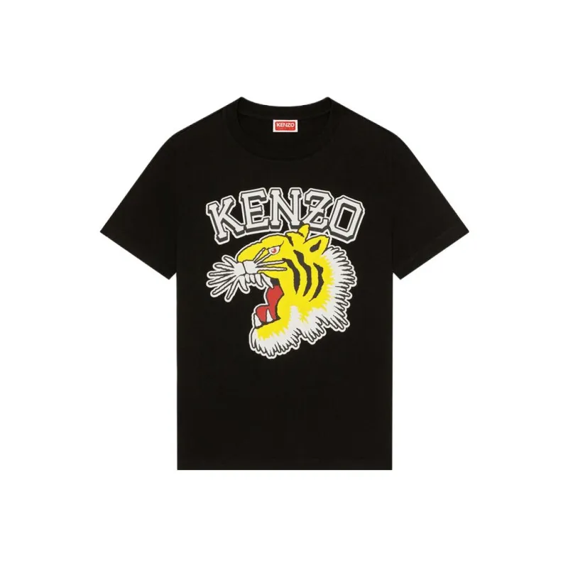 KENZO Tiger Varsity Cotton T shirt-0