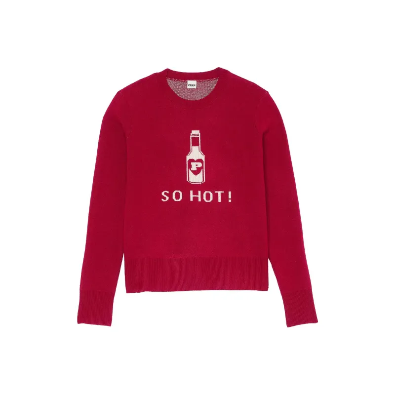 Victoria's Secret Sweater Women's Red Lacquer-0