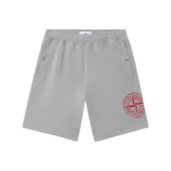STONE ISLAND Snake Year Limited Collection Casual Shorts Unisex Gray