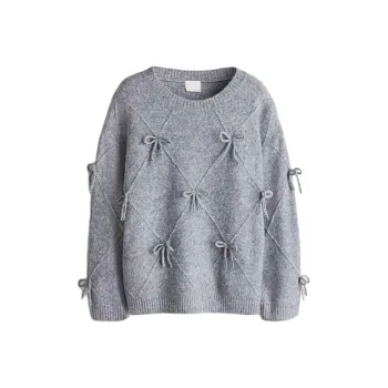 H&M New Year Sweaters Women's Mixed Gray