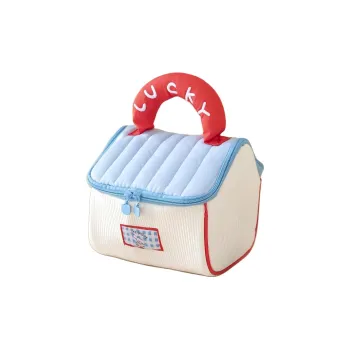 Love Of Wormwood Little House Makeup Bags Cute, Large Capacity, Good Looking, Portable, Portable