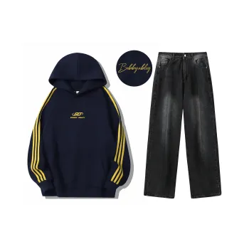 BOBBY ABLEY Sweatshirt Set Unisex Black