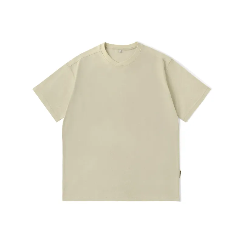 ZHONGBANGJICHU Regular T Shirt Unisex Apricot-0