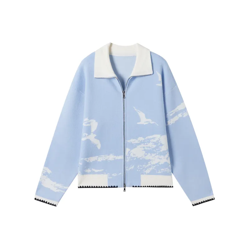 DIALOGUE Sweater Women's Sky Blue-0