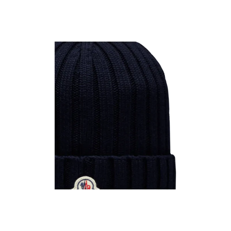 Moncler Ribbed Knit Beanie-2
