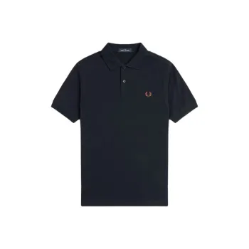 FRED PERRY Polo Shirt Men's Marine Blue