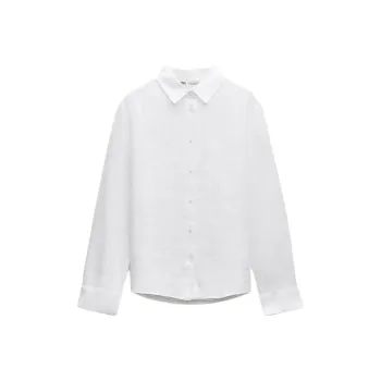 ZARA Shirt Women's Frosted White