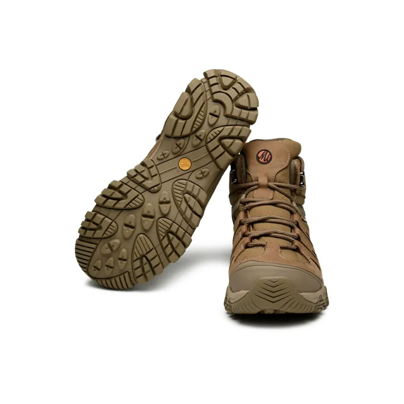 MODE FULL Slip Resistant, Abrasion Resistant, Waterproof High Top Hiking Shoes Women's-9