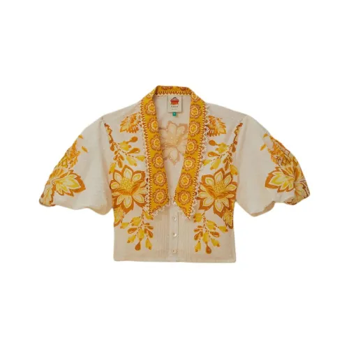 FARM RIO SS24 Shirt Women's Ecru
