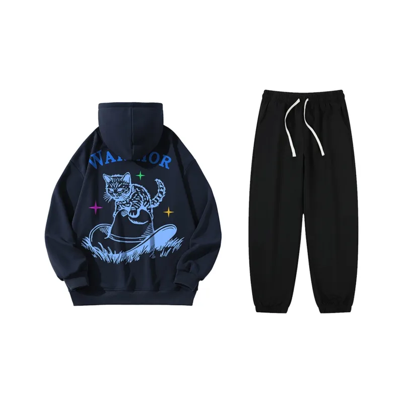 WARRIOR Sweatshirt Sets Unisex-2